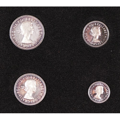 355 - WITHDRAWN FROM AUCTION  A 1959 Maundy four coin set, The Crown Collections Ltd certificate, box