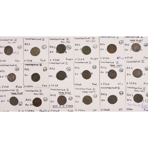 373 - Roman Imperial, Constantine II various bronze coins AF Follis (18).