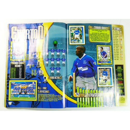 265 - A Merlin's Premier League 98 sticker album, complete, together with a Merlin's F.A. Premier League 2... 