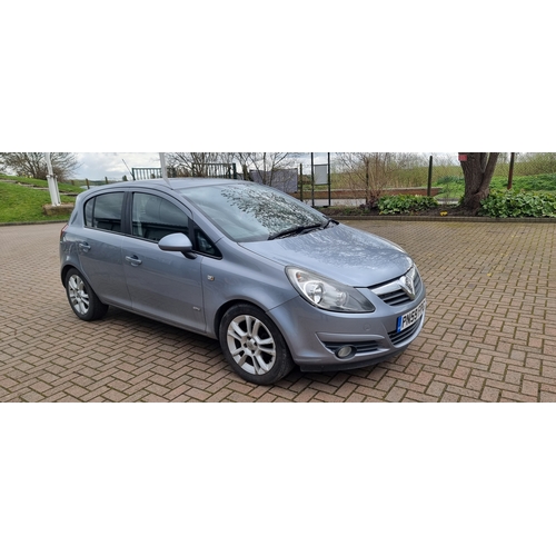 2009 Vauxhall Corsa 1.4. Registration number PN59 FPG.
Offered with the V5C, MOT until May 2023, MOT past history back to 2012. 
Please note the head gasket has recently blown and that the car will need to be trailered from the saleroom.
