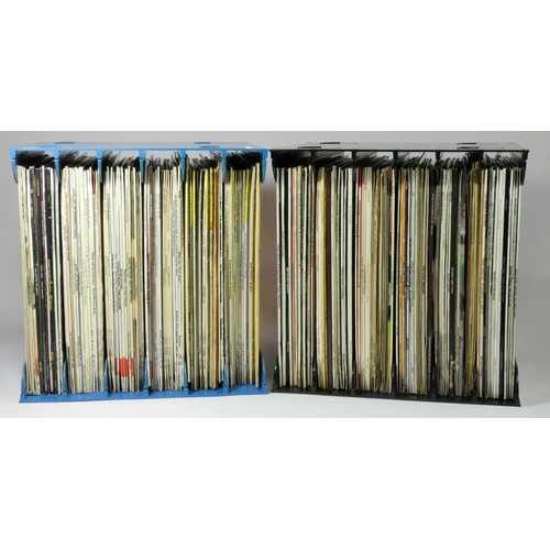67 - A substantial collection of vinyl LPs, 78s and singles, artists to include Roger Whitaker, Wham!, Ge... 