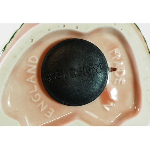 A set of five NatWest ceramic 'Piggy Banks' together with a silver