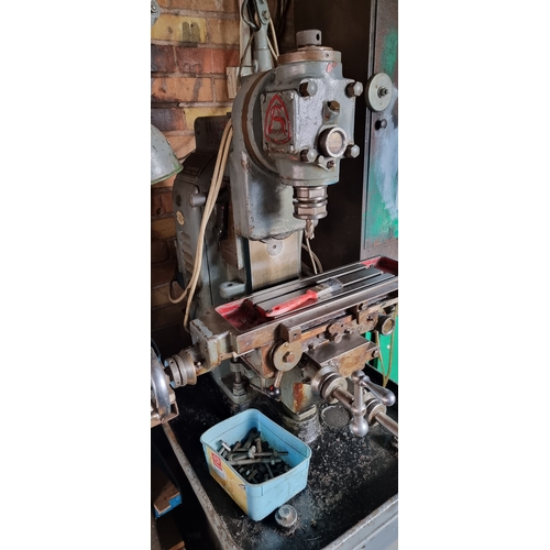 3 - An Adcock milling machine, 240 volt, with attachments, in working order.
PLEASE NOTE, this is off si... 