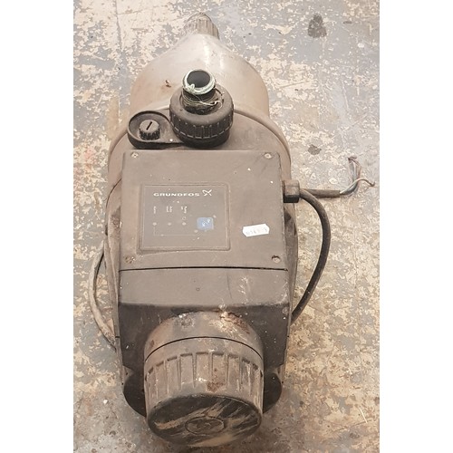 13 - A Grundfos booster pump.
Model 965154-18