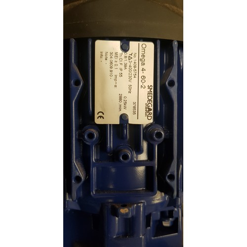 20 - A Smedegard circulating pump.
Model Omega 4-60-2