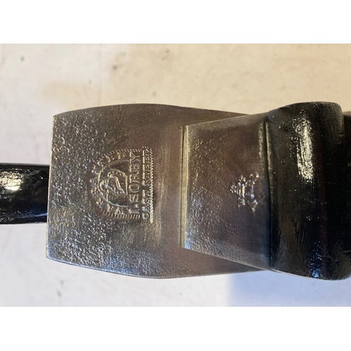 8 - Five early 20th century and later wood planes, to include a Sorby & Ward panel plane, 30cm long, a G... 