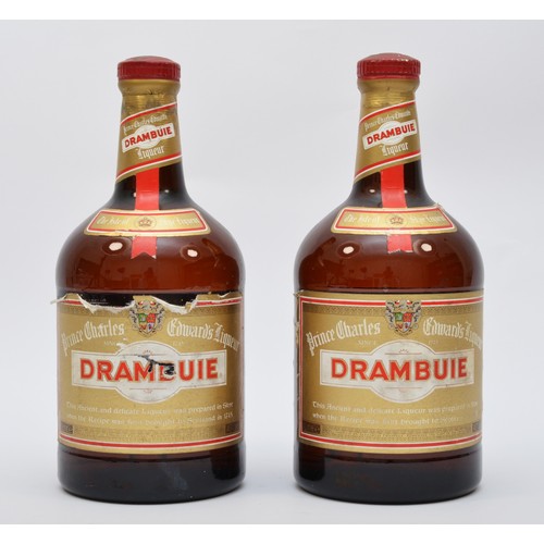 187 - Drambuie, two bottles, each 1 litre. (2)