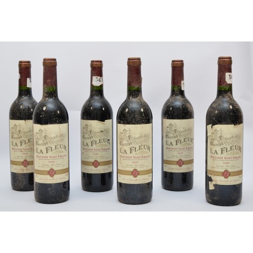 193 - Six bottles of Chateau La Fleur, C.2005