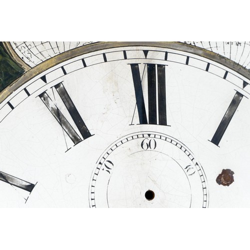 308 - P. Price, Chester, a Victorian mahogany 8 day painted dial longcase clock, the 14