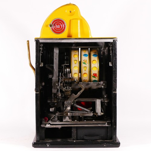 430 - A Watling Rol-A-Top Birds Of Paradise slot machine, one arm bandit, c.1934, restored and working on ... 