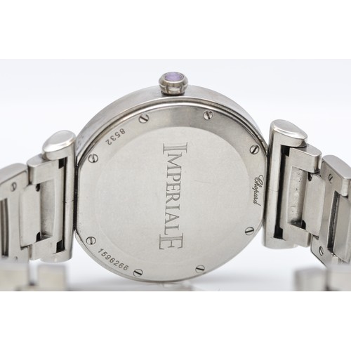 147 - A Chopard Imperiale, stainless steel quartz date gentleman's wristwatch, ref 8532, serial number 159... 