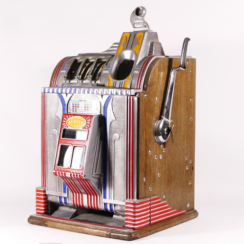 420 - An O.D. Jennings Century slot machines, one arm bandit, c.1931, restored and working on an American ... 