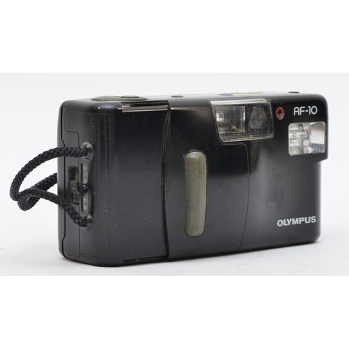 117 - A Olympus AF-10 35mm film camera with original box