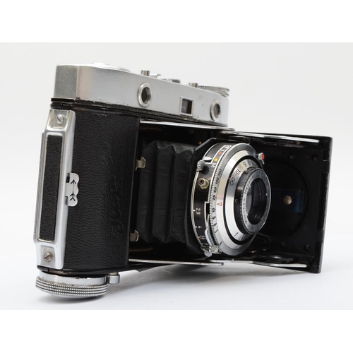 161 - A Hapo 35 folding 35mm film camera, with a Haponar 5cm f2.9 lens