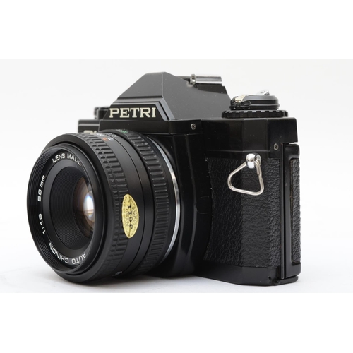 172 - A Petri GX-1 35mm film camera, with a Chinon 50mm f1.9 lens