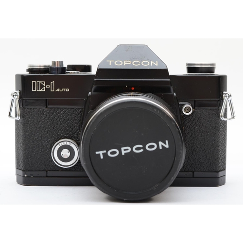 177 - A Topcon IC-1 Auto 35mm film camera, with a Topcor 50mm f2 lens