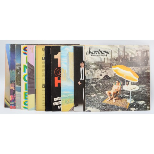 221 - Twelve vinyl LPs, to include Supertramp - Breakfast In America (AMLK 63708), Supertramp - Paris (AML... 