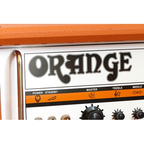 310 - A Orange AD200 Bass MK3 valve amplifier, with protective dust cover, 55 x 26 x 28cm