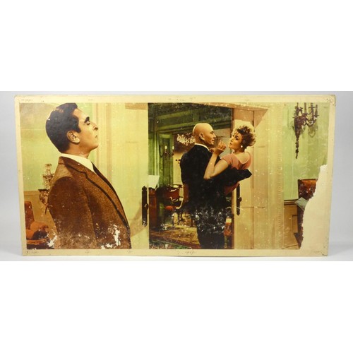 337 - A substantial collection of film and movie lobby cards, to include four large lobby cards, 69cm x 48... 