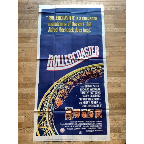 339 - Paradise Alley, starring Sylvester Stallone and Lee Canalito, movie poster, folded, 100cm x 200cm, U... 