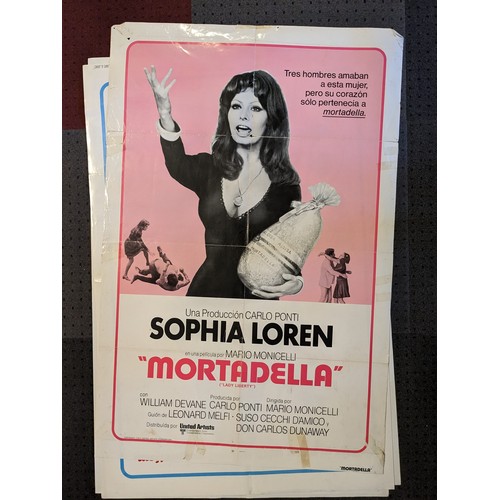 342 - Fifteen film posters, approximately 70cm x 100cm (sizes vary), to include La Furia De Jackie, Los Si... 