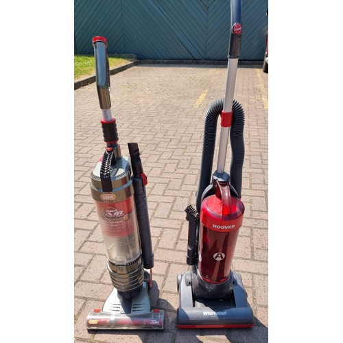 43 - A Vax Mach Air vacuum cleaner and a Hoover Whirlwind vacuum cleaner