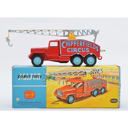 351 - A Corgi toys Chipperfield's Circus Crane Truck (1121), original box