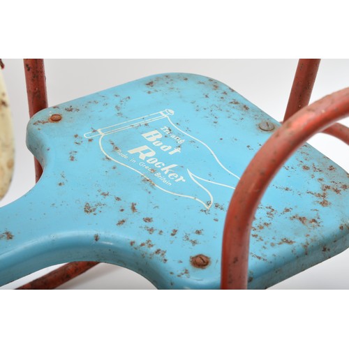 361 - A Tri-ang Boat Rocker, made in Great Britain, presented as a child's sit on rocker in the form of th... 