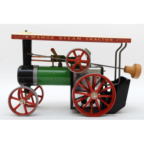 367 - A Mamod steam tractor, with original burner, 26 x 17 x 12cm