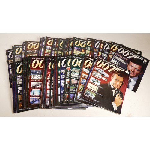 377 - James Bond The Car Collection magazines, issues 1 through 134