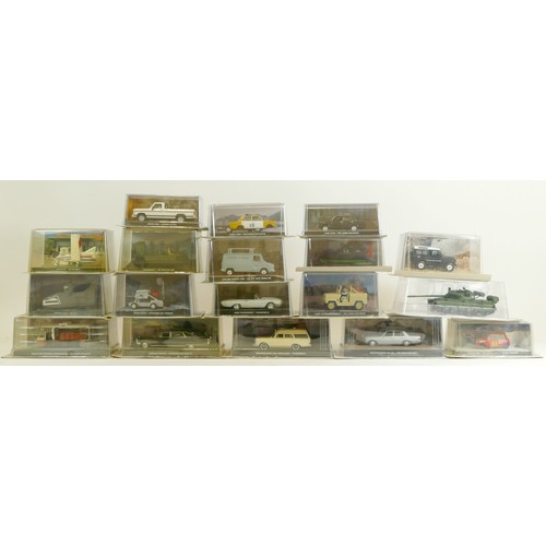 381 - Thirty seven diecast vehicles, from the James Bond Car Collection part works magazines, to include A... 