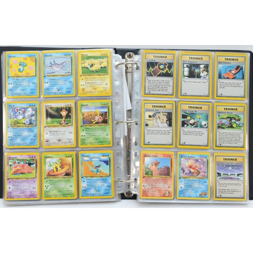 384 - A collection of over 450 Pokemon cards, to include Base Set (1999) 34 cards, Base Set (1999-2000) 3 ... 