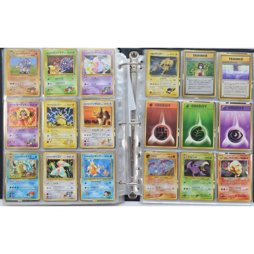 384 - A collection of over 450 Pokemon cards, to include Base Set (1999) 34 cards, Base Set (1999-2000) 3 ... 