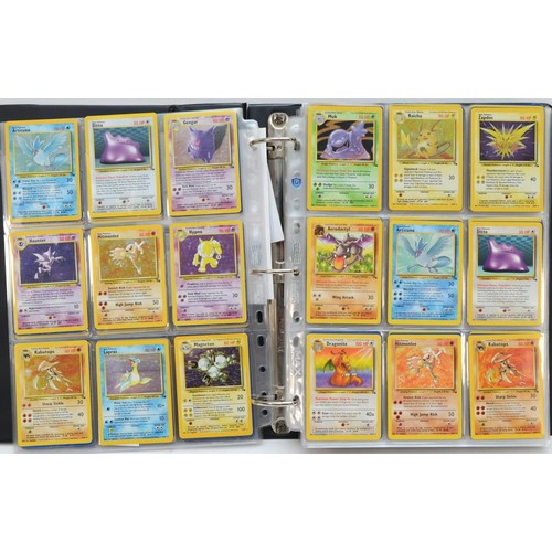 384 - A collection of over 450 Pokemon cards, to include Base Set (1999) 34 cards, Base Set (1999-2000) 3 ... 