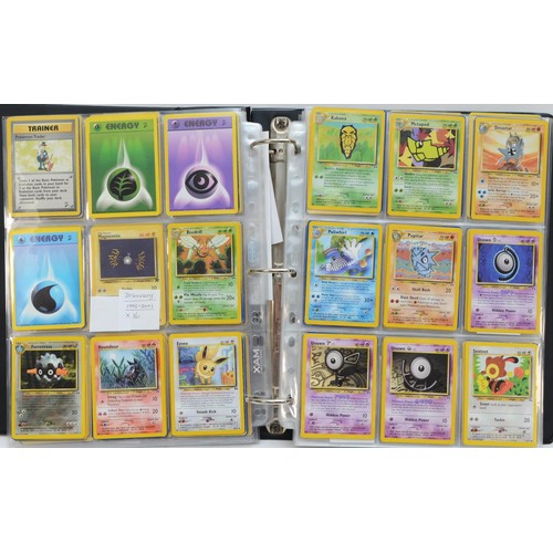 384 - A collection of over 450 Pokemon cards, to include Base Set (1999) 34 cards, Base Set (1999-2000) 3 ... 