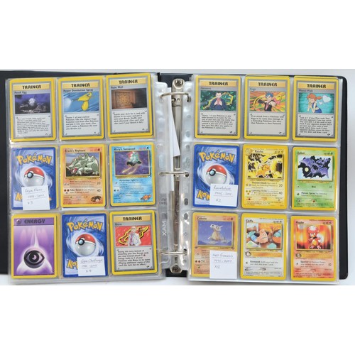 384 - A collection of over 450 Pokemon cards, to include Base Set (1999) 34 cards, Base Set (1999-2000) 3 ... 