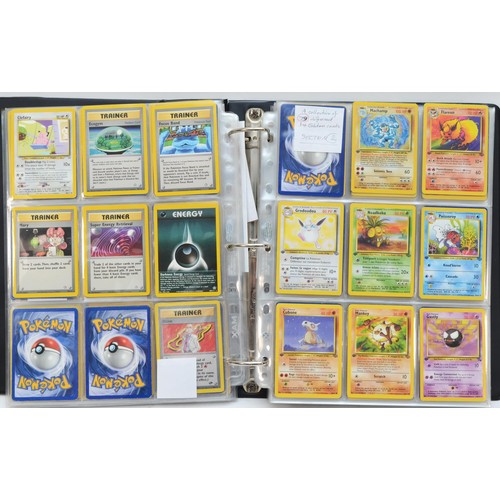 384 - A collection of over 450 Pokemon cards, to include Base Set (1999) 34 cards, Base Set (1999-2000) 3 ... 