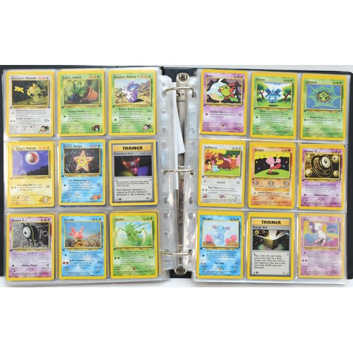 384 - A collection of over 450 Pokemon cards, to include Base Set (1999) 34 cards, Base Set (1999-2000) 3 ... 