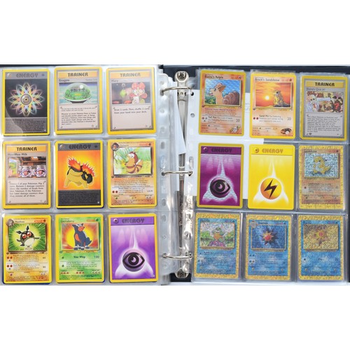 384 - A collection of over 450 Pokemon cards, to include Base Set (1999) 34 cards, Base Set (1999-2000) 3 ... 