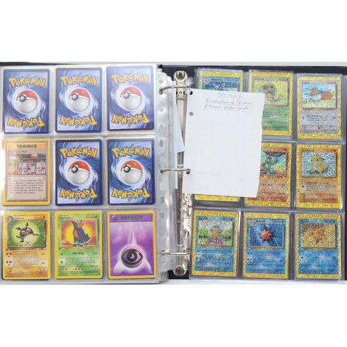 384 - A collection of over 450 Pokemon cards, to include Base Set (1999) 34 cards, Base Set (1999-2000) 3 ... 