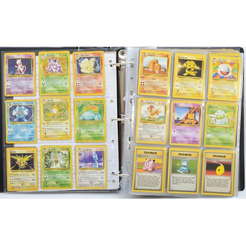 387 - A collection of over 420 Pokemon cards, to include Basic Set (1999) 46 cards, Jungle Set (1999) 35 c... 