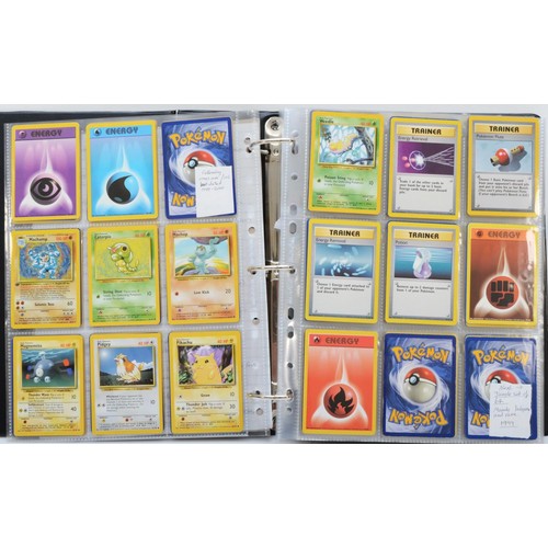 387 - A collection of over 420 Pokemon cards, to include Basic Set (1999) 46 cards, Jungle Set (1999) 35 c... 