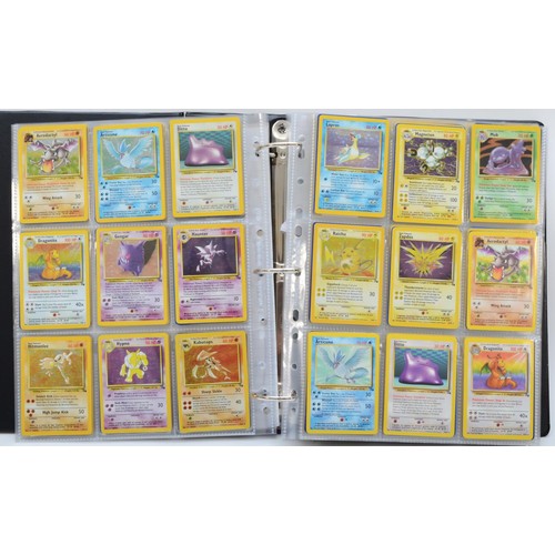 387 - A collection of over 420 Pokemon cards, to include Basic Set (1999) 46 cards, Jungle Set (1999) 35 c... 