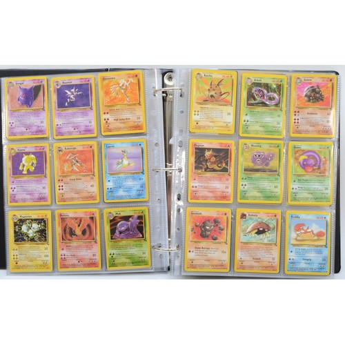 387 - A collection of over 420 Pokemon cards, to include Basic Set (1999) 46 cards, Jungle Set (1999) 35 c... 