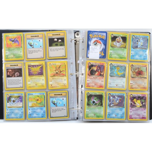 387 - A collection of over 420 Pokemon cards, to include Basic Set (1999) 46 cards, Jungle Set (1999) 35 c... 