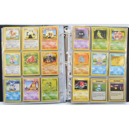 387 - A collection of over 420 Pokemon cards, to include Basic Set (1999) 46 cards, Jungle Set (1999) 35 c... 