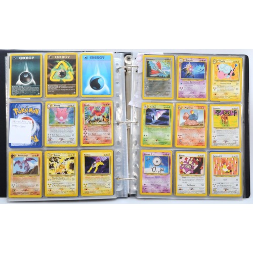 387 - A collection of over 420 Pokemon cards, to include Basic Set (1999) 46 cards, Jungle Set (1999) 35 c... 