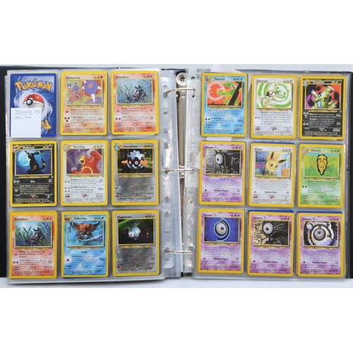 387 - A collection of over 420 Pokemon cards, to include Basic Set (1999) 46 cards, Jungle Set (1999) 35 c... 