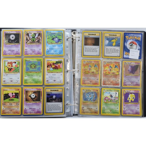 387 - A collection of over 420 Pokemon cards, to include Basic Set (1999) 46 cards, Jungle Set (1999) 35 c... 