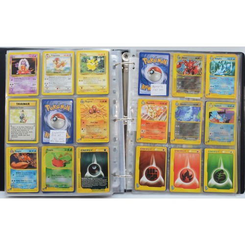 387 - A collection of over 420 Pokemon cards, to include Basic Set (1999) 46 cards, Jungle Set (1999) 35 c... 